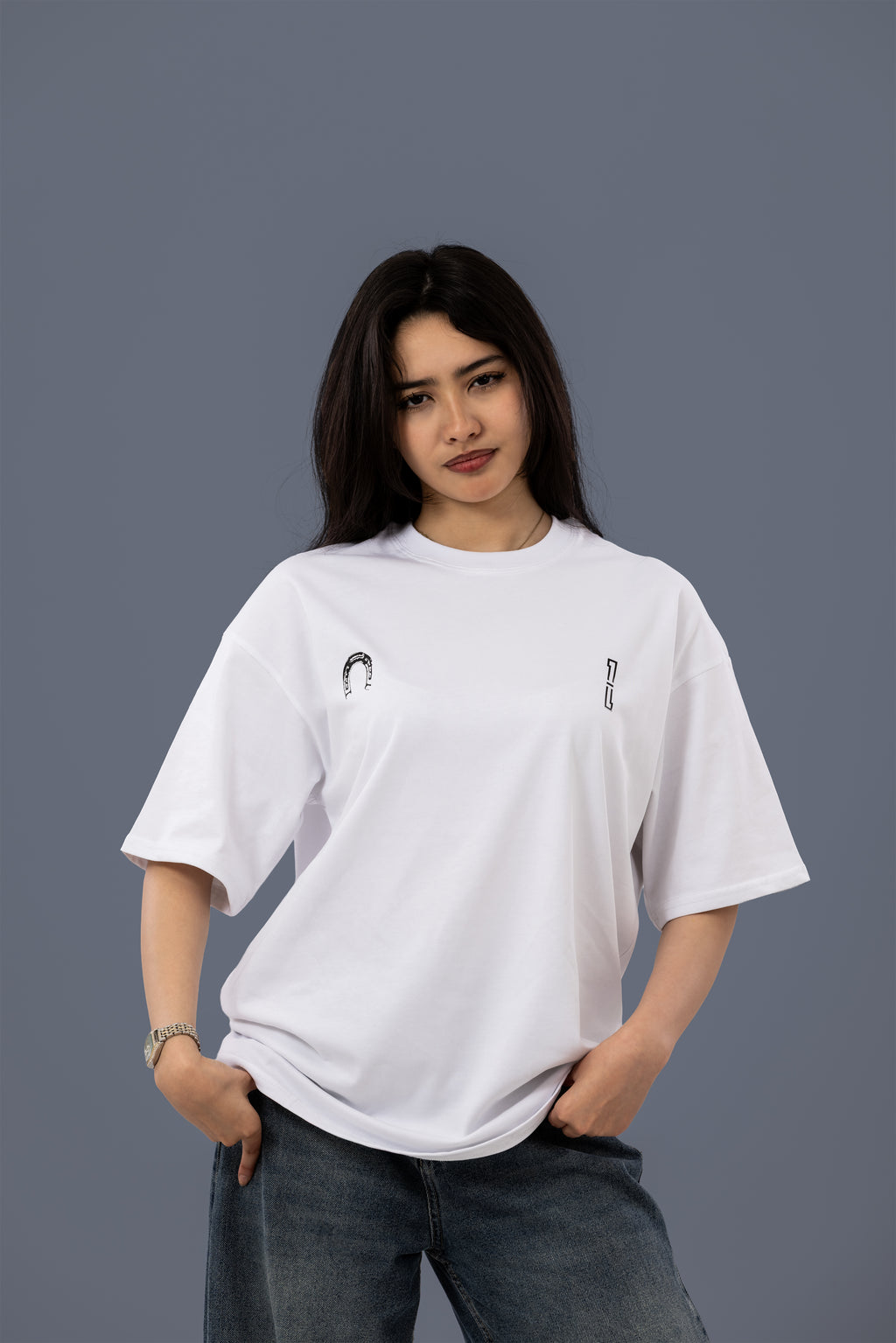 Wrangler - White oversized t-shirt