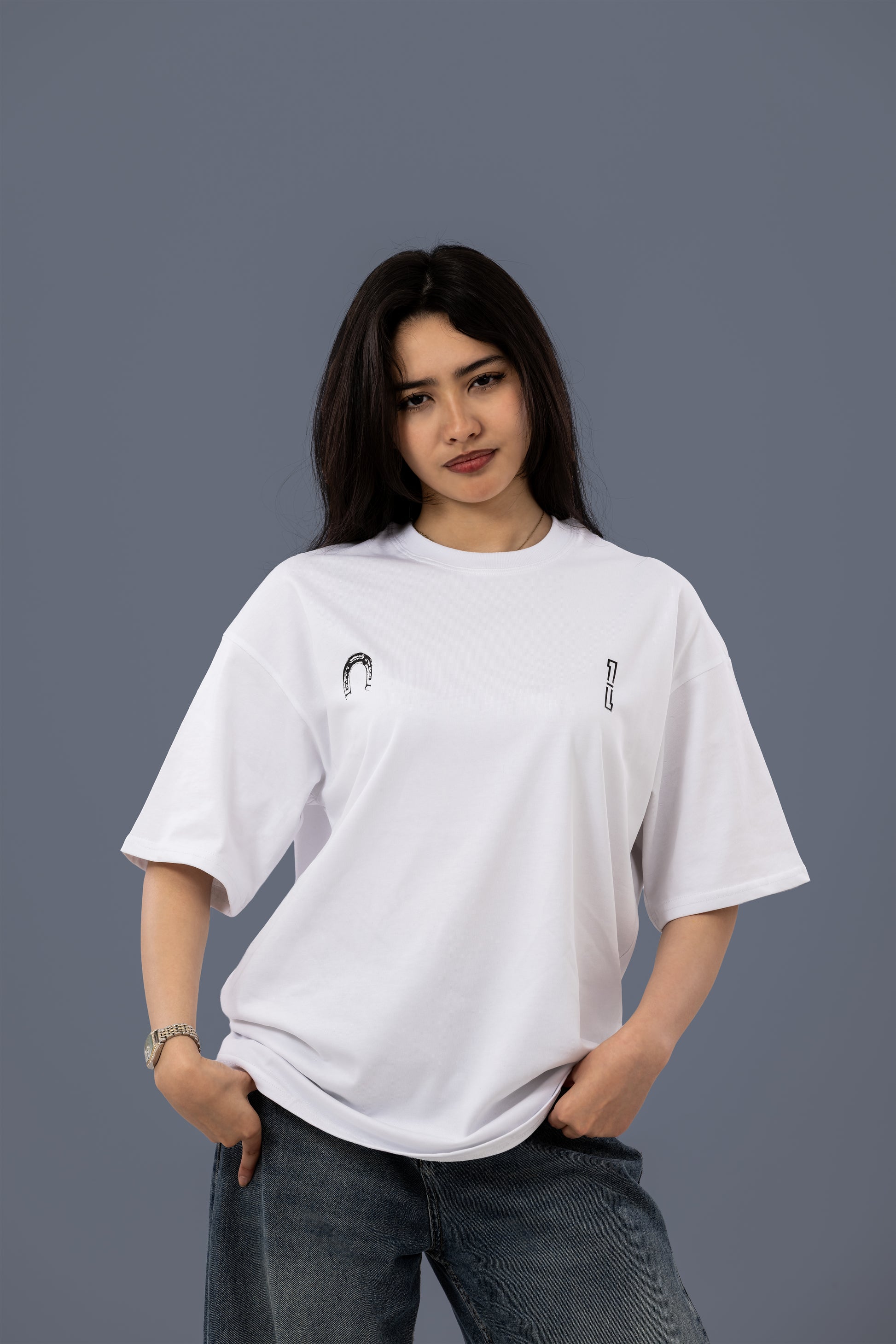 Wrangler - White oversized t-shirt