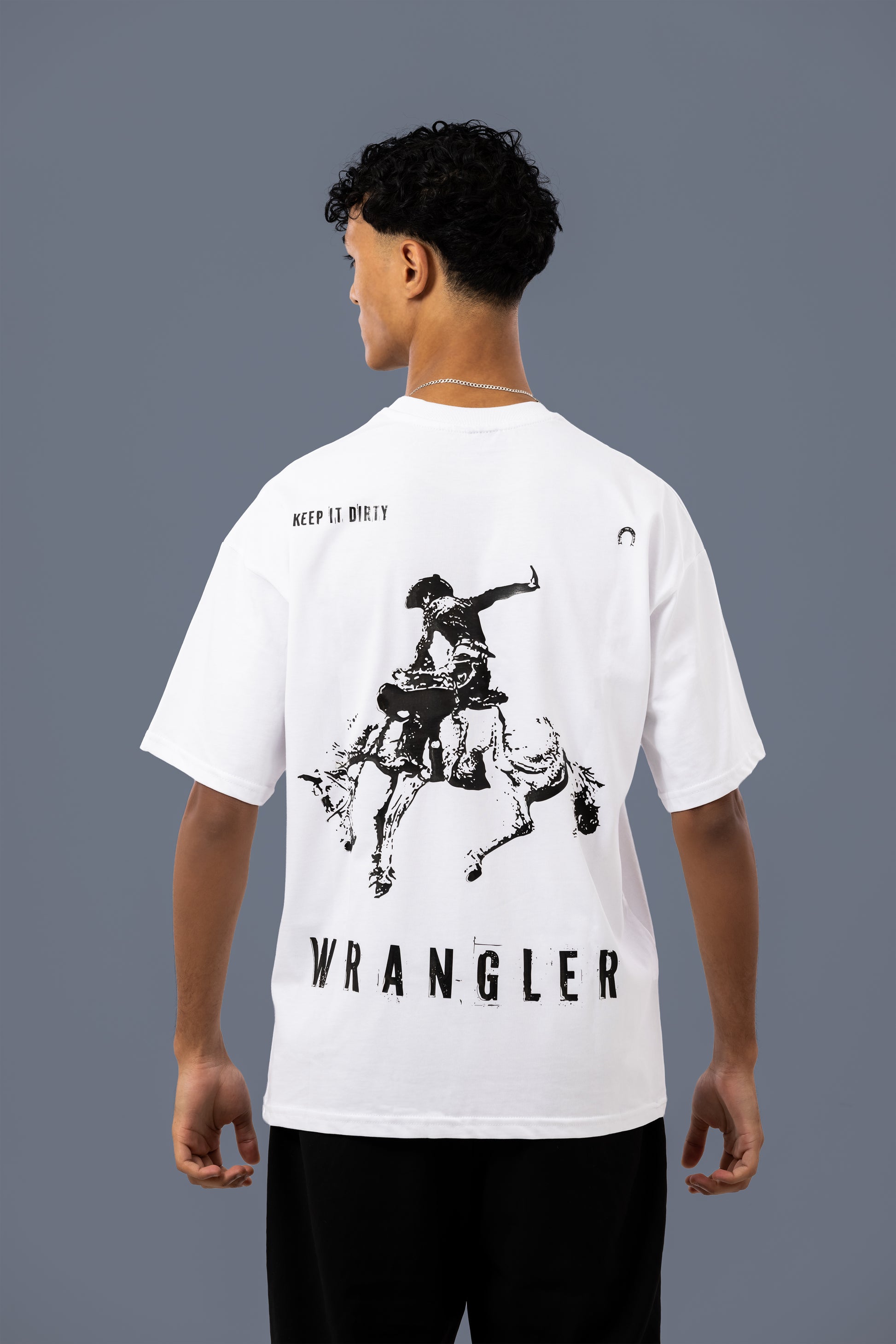 Wrangler - White oversized t-shirt